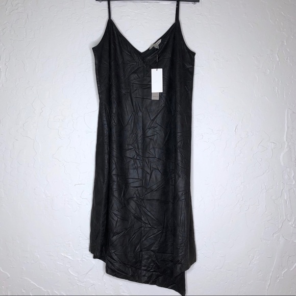 NWT Calvin Klein Jeans Asymmetrical Slip Dress - Picture 2 of 7